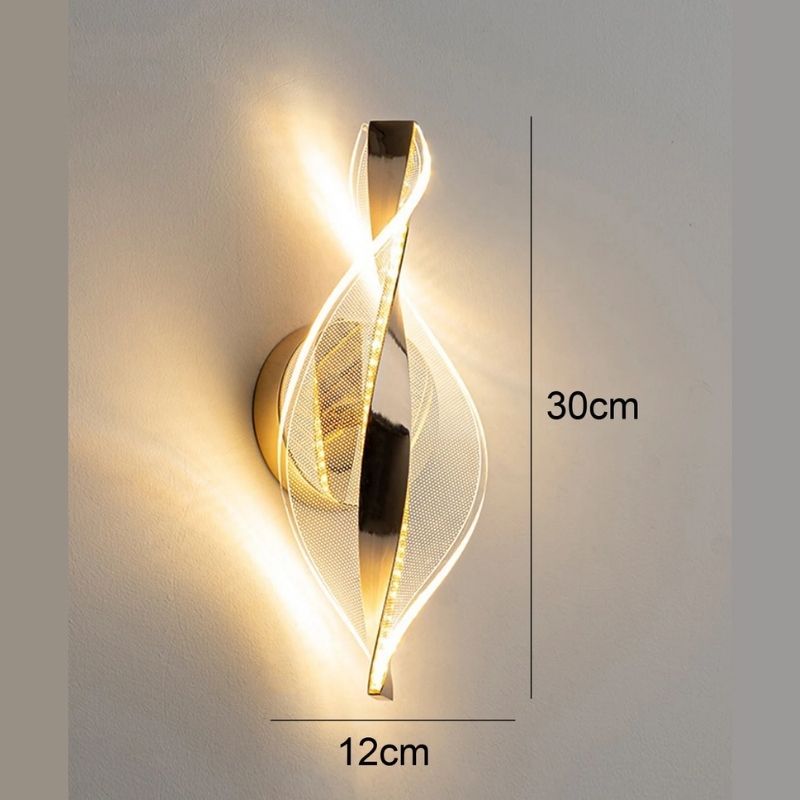 Luminária Arandela de Parede Luxo Infinity Led