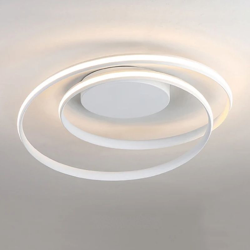 Lustre Luminária de Teto Plafon Zenith Elipse LEDZ - 46cm