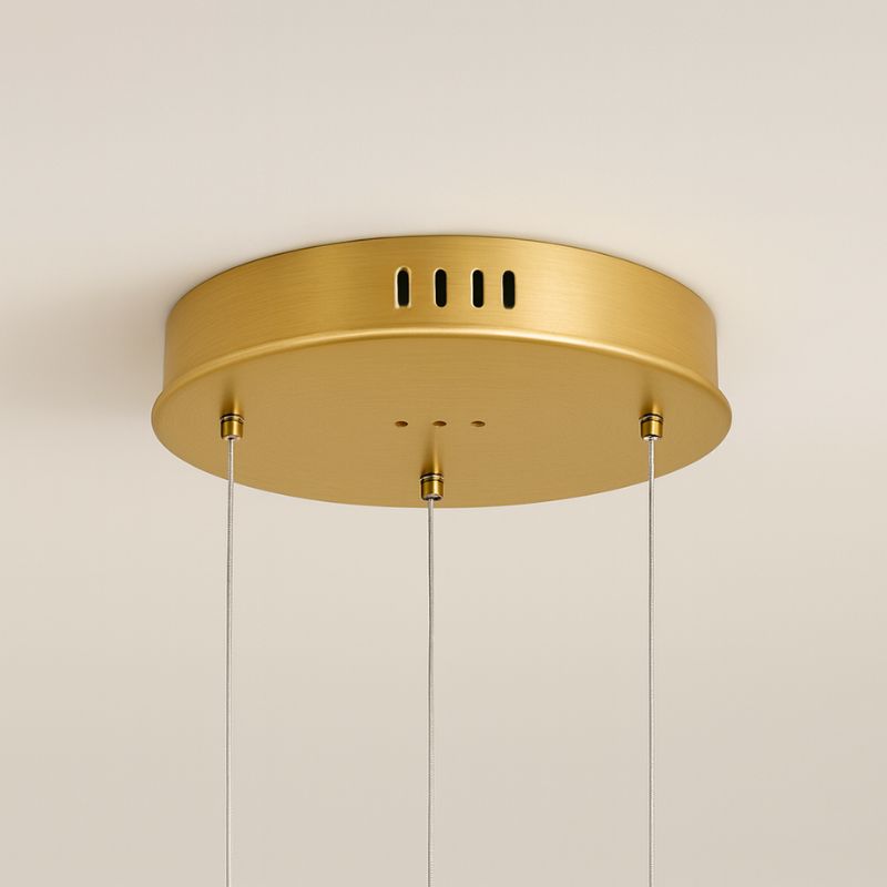 Lustre Pendente Moderno Minimalista Miraggio LEDZ - Com Controle Remoto - 100cm