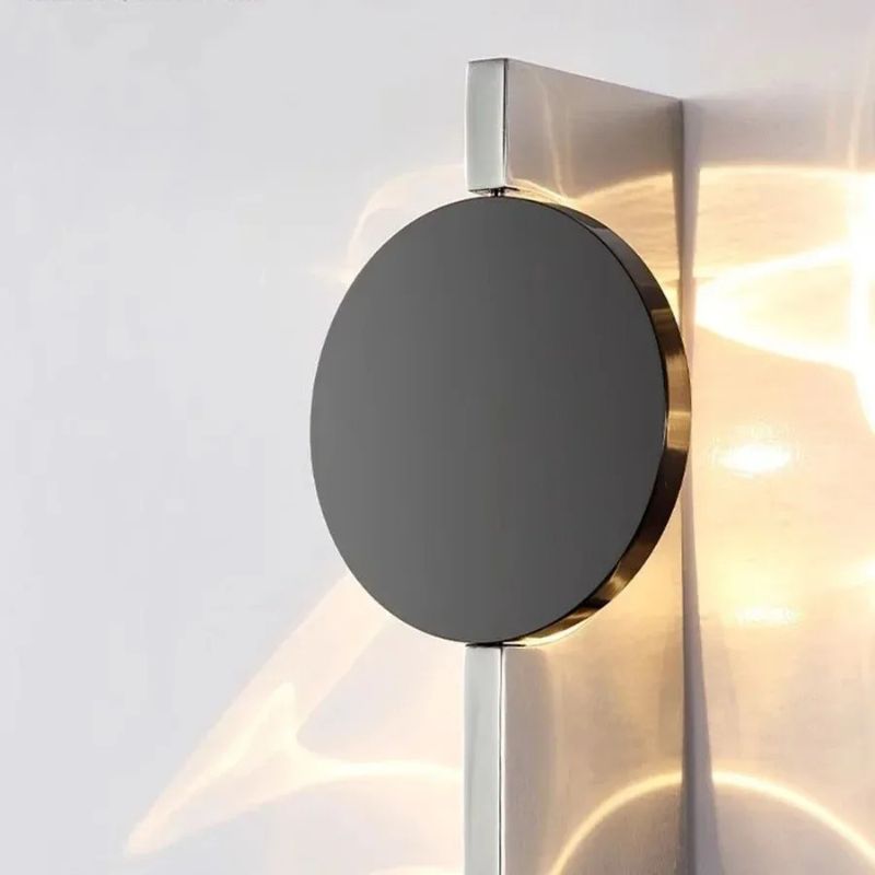 Luminária Arandela de Parede Moderna com Foco Direcionável Vicenza LEDZ – Prata Cromado – 1 Foco / 2 Focos