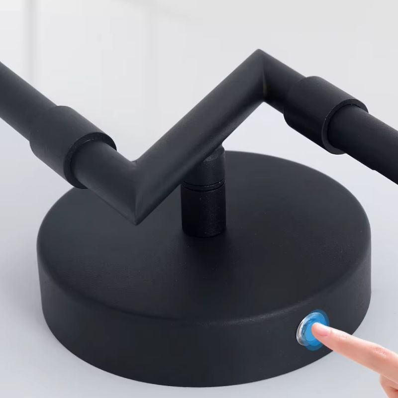 Luminária Arandela de Parede Sem Fio Com Controle Remoto – Endurance LEDZ – Preto – 70cm