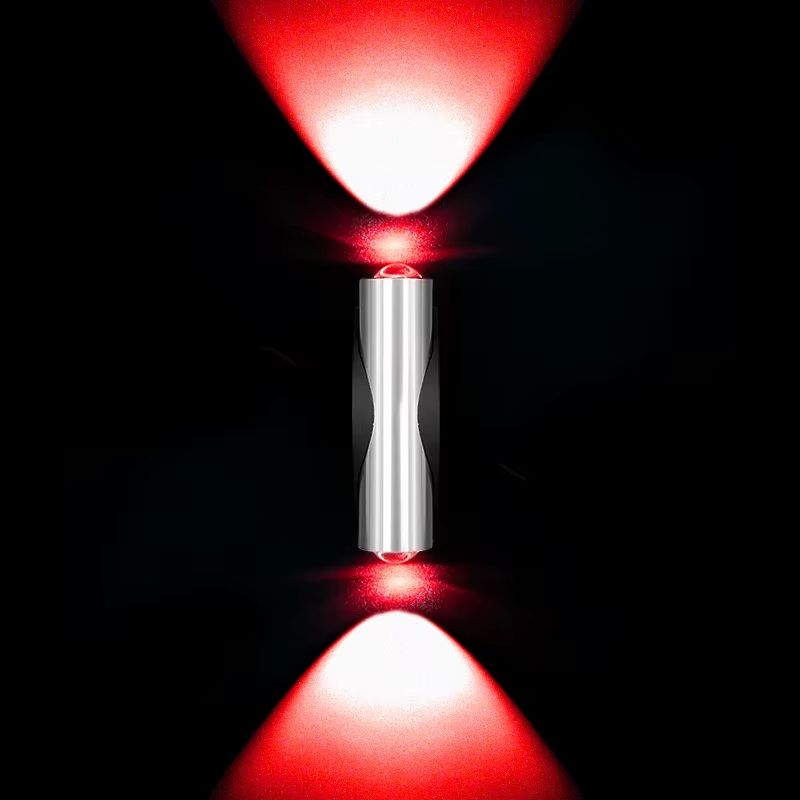 Luminária Arandela de Parede Decorativa 7 Cores de Luz Aura LEDZ - 12cm x 3,5cm