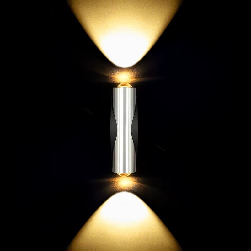 Luminária Arandela de Parede Decorativa 7 Cores de Luz Aura LEDZ - 12cm x 3,5cm