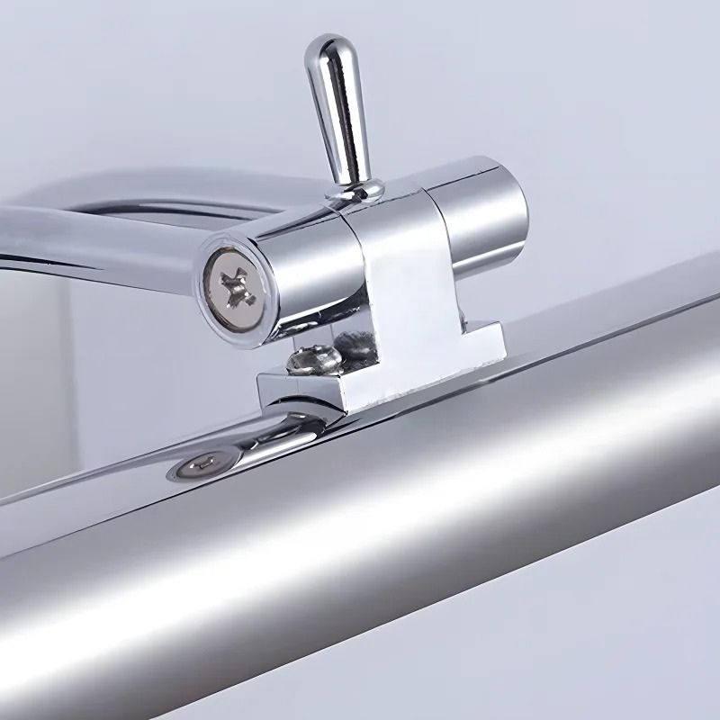 Luminária Arandela de Parede Slim Para Banheiro Regulável Varese LEDZ – Dourado / Prata / Preto – 40cm / 55cm