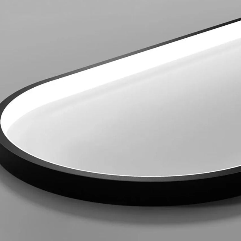 Lustre Pendente Moderno Minimalista Elipse Ledz - 70cm/90cm