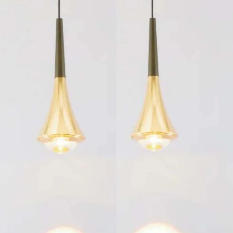 Lustre Pendente Moderno Ajustável Vértice Led
