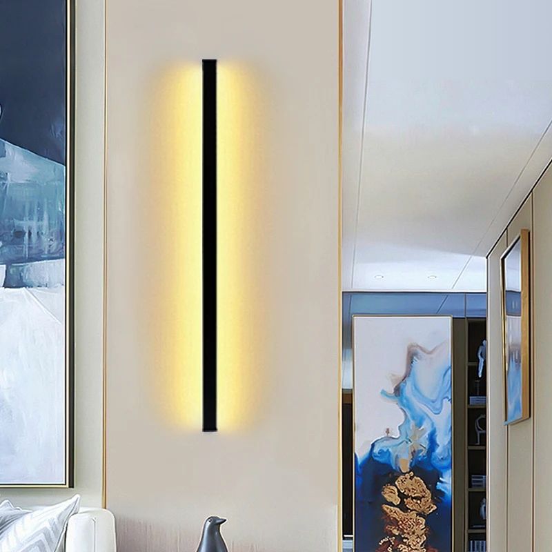 Luminária Arandela de Parede Perfil de Led Retangular Minimalista