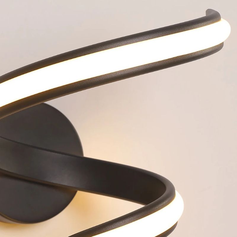 Luminária Arandela de Parede Moderna Spira Led - 35cm/42cm