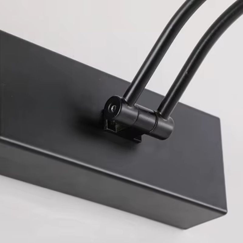 Luminária Arandela de Parede Slim Para Banheiro Regulável Varese LEDZ – Dourado / Prata / Preto – 40cm / 55cm