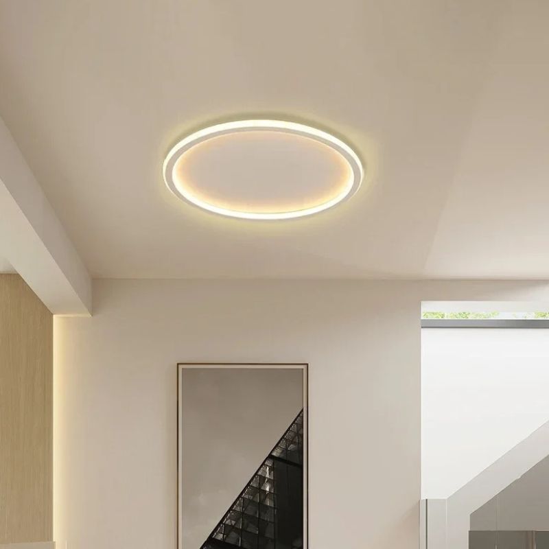 Luminária de Teto Plafon Circular Slim Led - 20cm/30cm/40cm/50cm/60cm/80cm