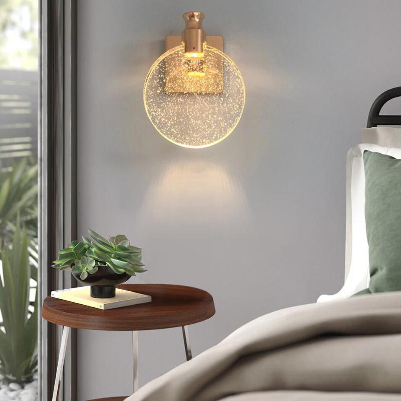 Luminária Arandela de Parede Luxo Prisma LEDZ