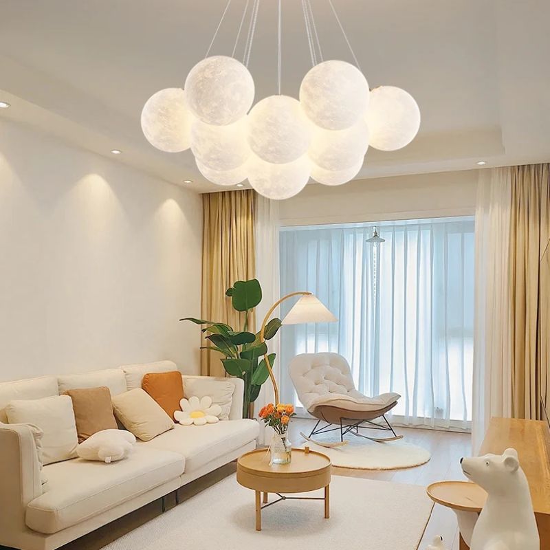 Lustre Pendente Moderno Jabuticaba em Penca Delicatta LEDZ