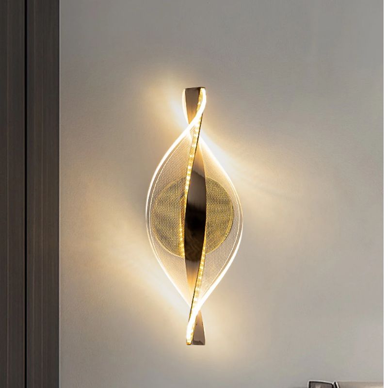 Luminária Arandela de Parede Luxo Infinity Led