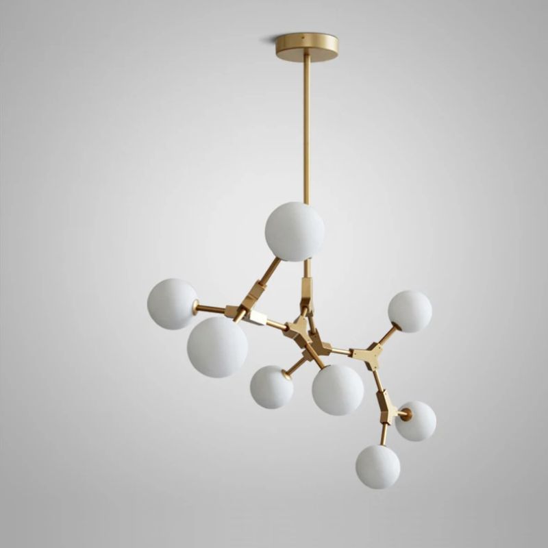 Lustre Pendente Moderno Jabuticaba Geométrico Modulare LEDZ