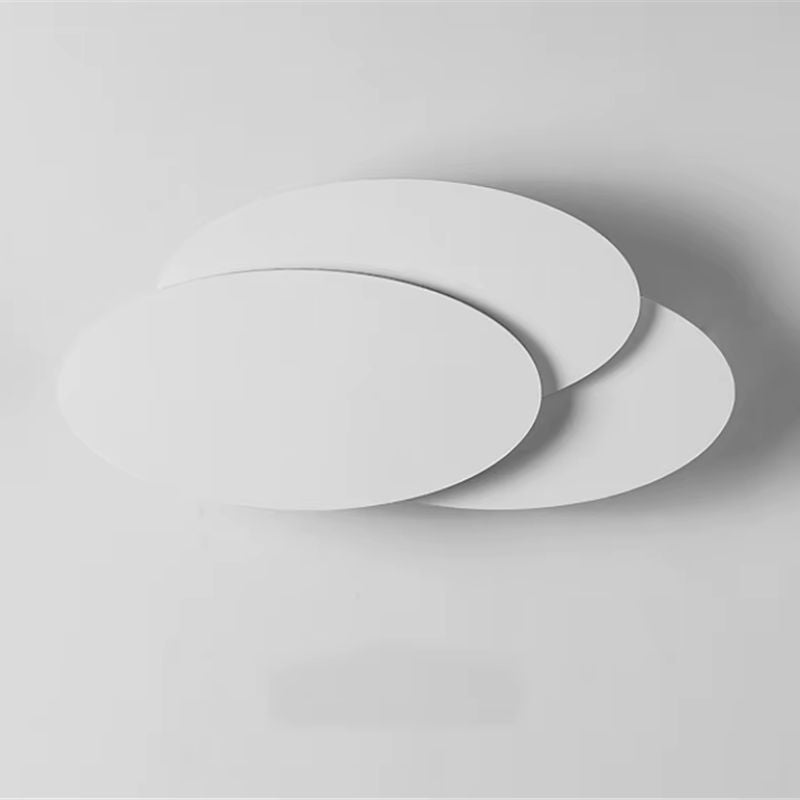Luminária Arandela de Parede em Níveis Efeito 3D Monare LEDZ – Retangular/Circular - Preto/Branco