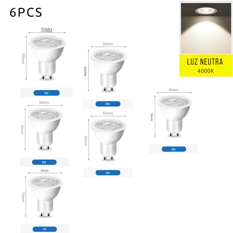 Luminária Trilho de Teto Eletrificado Modular Com Spots Ajustáveis, GU10, LEDZ - Preto/Branco