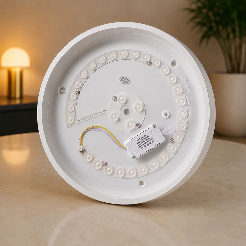 Luminária de Teto Plafon Slim Circular Capri LEDZ – 30cm/40cm/50cm