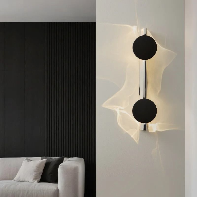 Luminária Arandela de Parede Moderna com Foco Direcionável Vicenza LEDZ – Prata Cromado – 1 Foco / 2 Focos