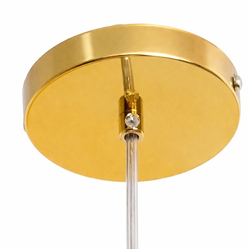 Lustre Pendente de Luxo Minimalista Orion LEDZ – Dourado/Prata/Rose Gold – 15cm/20cm