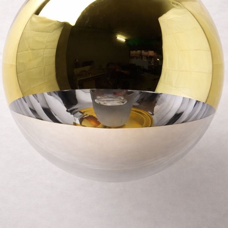 Lustre Pendente de Luxo Minimalista Orion LEDZ – Dourado/Prata/Rose Gold – 15cm/20cm