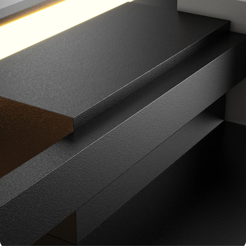 Luminária Arandela de Parede Minimalista Retangular Element LEDZ