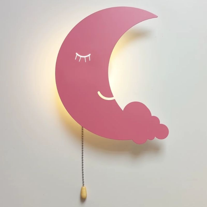 Luminária Arandela de Parede Sem Fio Recarregável Para Quarto Infantil Temática Sogni D’Oro Ledz