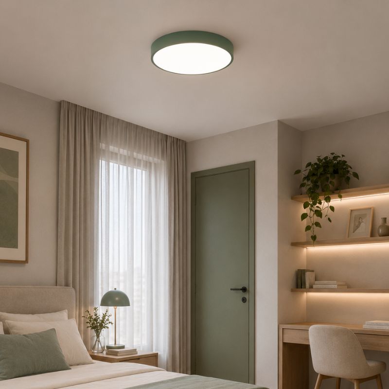 Luminária de Teto Plafon Slim Circular Capri LEDZ – 30cm/40cm/50cm