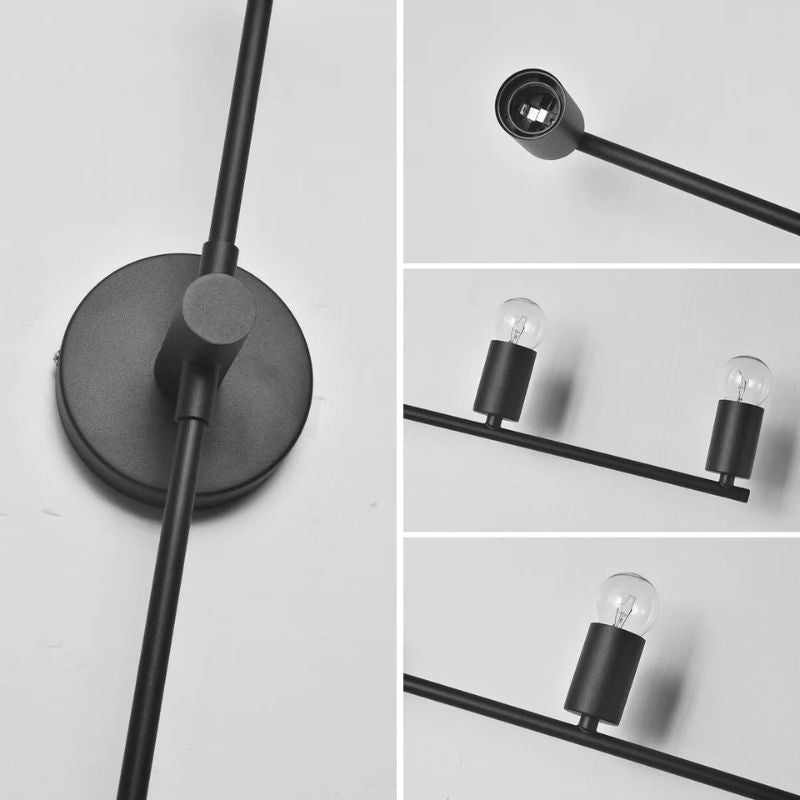 Luminária Arandela de Parede Versatto LEDZ - 3 Lâmpadas - 66cm