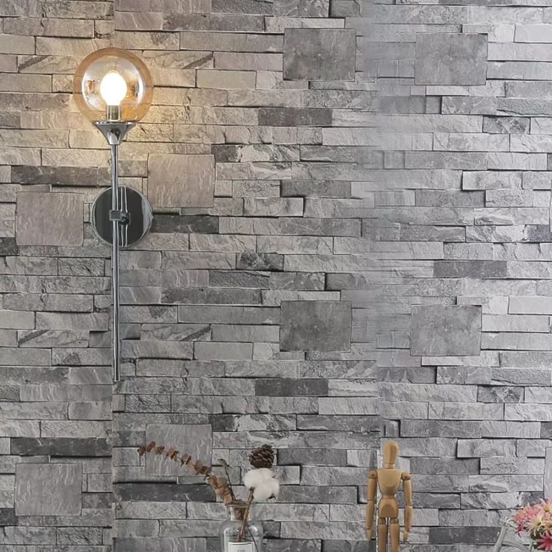 Luminária Arandela de Parede Estilo Clássico Royale LEDZ - Prata / Dourado - 60cm
