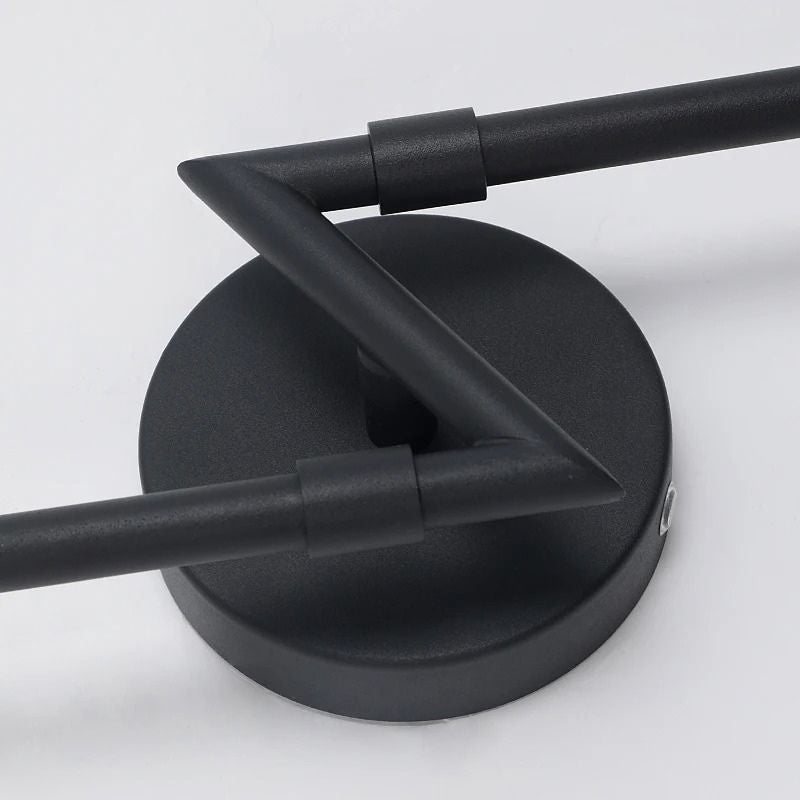 Luminária Arandela de Parede Sem Fio Com Controle Remoto – Endurance LEDZ – Preto – 70cm
