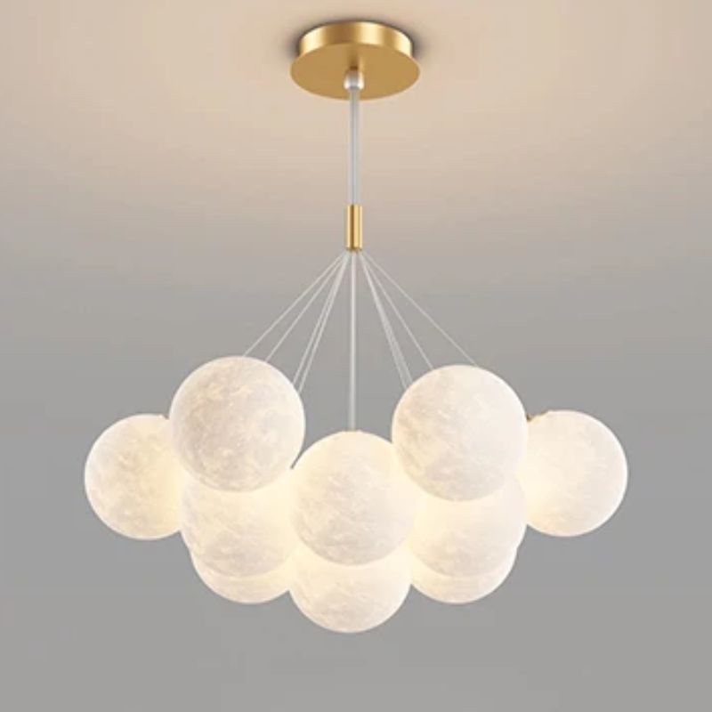 Lustre Pendente Moderno Jabuticaba em Penca Delicatta LEDZ
