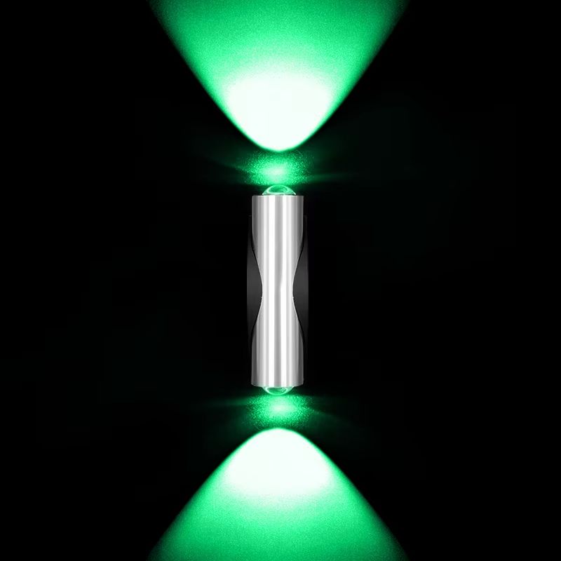 Luminária Arandela de Parede Decorativa 7 Cores de Luz Aura LEDZ - 12cm x 3,5cm