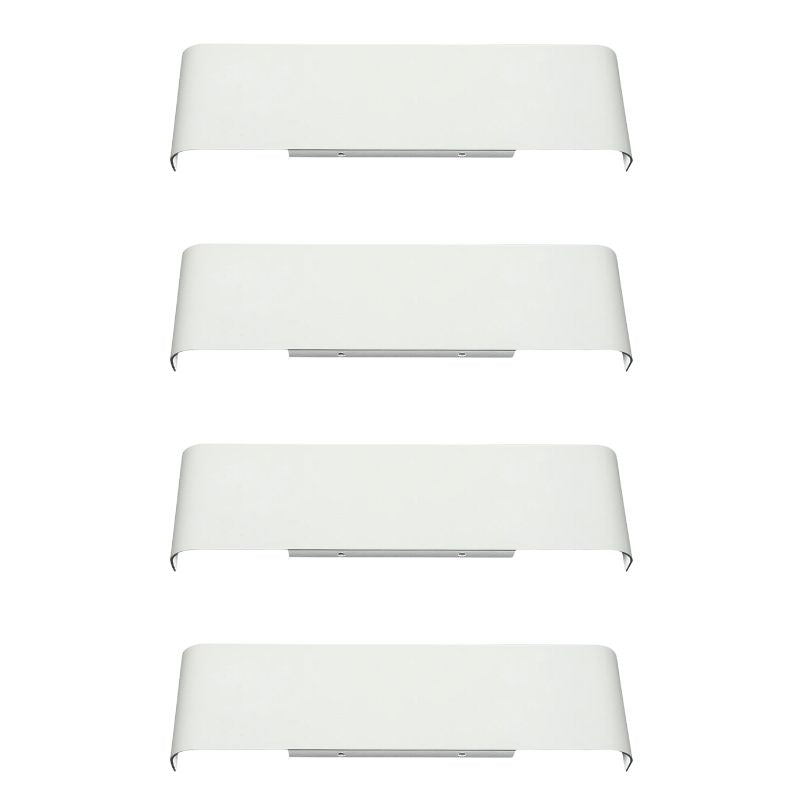 Luminária Arandela de Parede Externa à Prova D´Água IP65 Ultra Slim Axis - Branco - 30cm/40cm