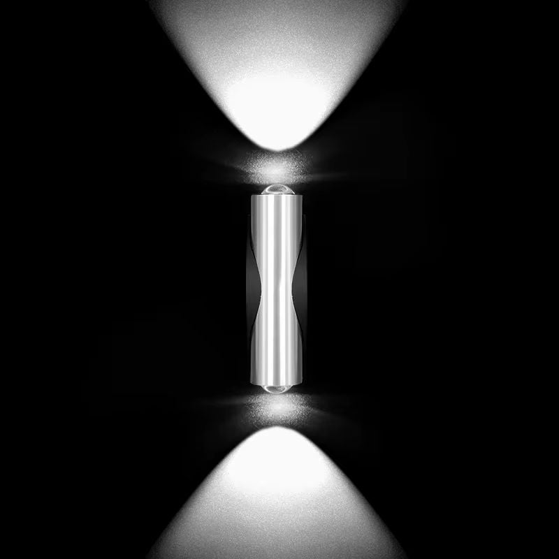 Luminária Arandela de Parede Decorativa 7 Cores de Luz Aura LEDZ - 12cm x 3,5cm