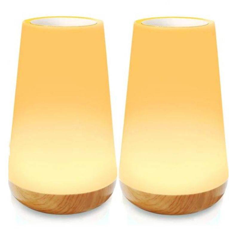 Luminária Touch USB - 13 Cores e 5 Intensidades