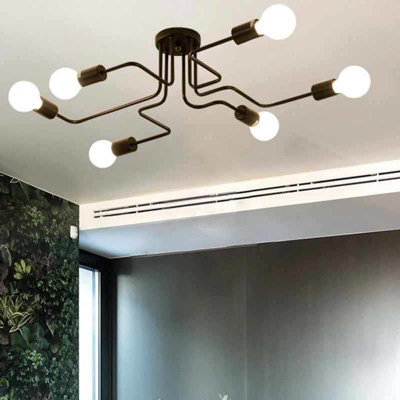 Lustre Luminária de Teto Spider Led