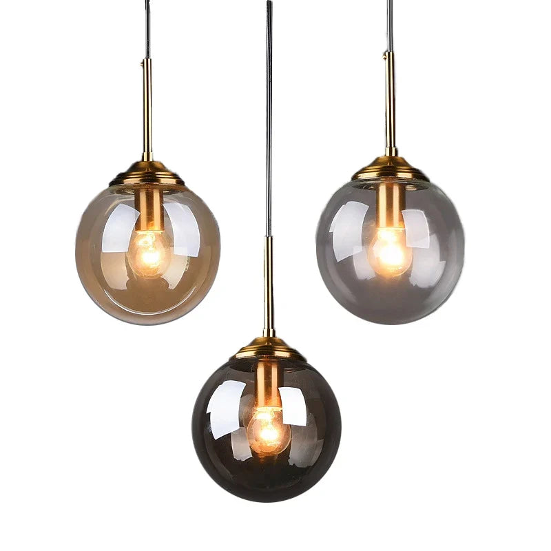 Lustre Pendente Moderno Globo Led
