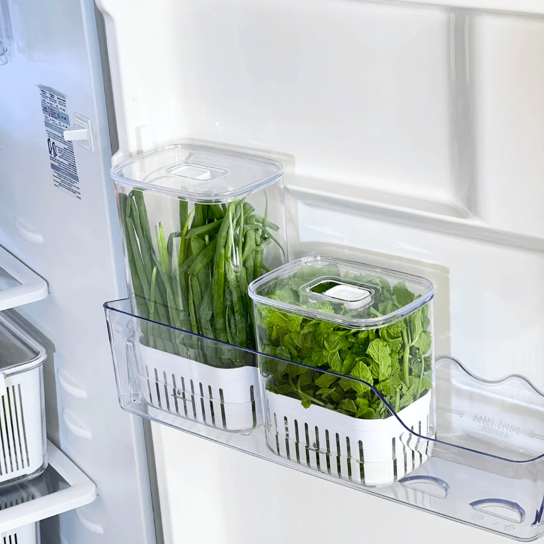 Kit Porta Temperos Clear Fresh 2 Peças