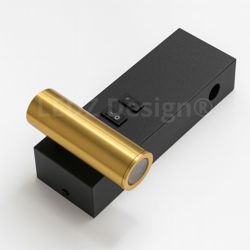 Luminária Arandela de Parede com Spot Ajustável Dynamic Led