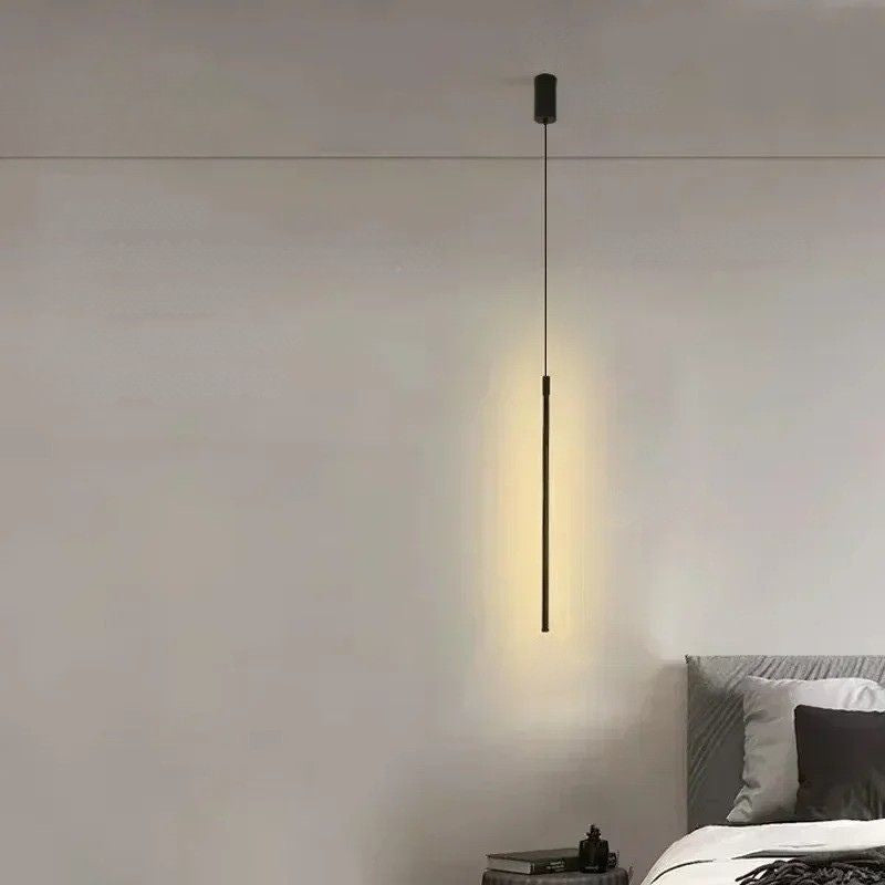 Lustre Pendente Minimalista Linear Ultra Slim Ravello LEDZ – 50cm/80cm/100cm