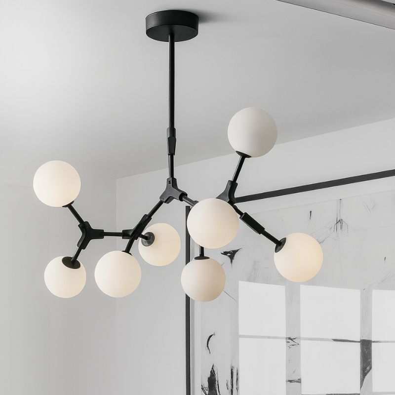 Lustre Pendente Moderno Jabuticaba Geométrico Modulare LEDZ