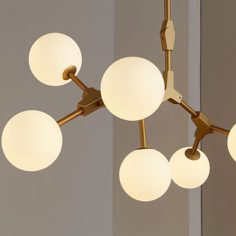 Lustre Pendente Moderno Jabuticaba Geométrico Modulare LEDZ