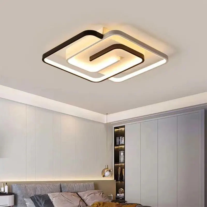 Luminária de Teto Plafon Moderno Dual Led - 50cm - 45W