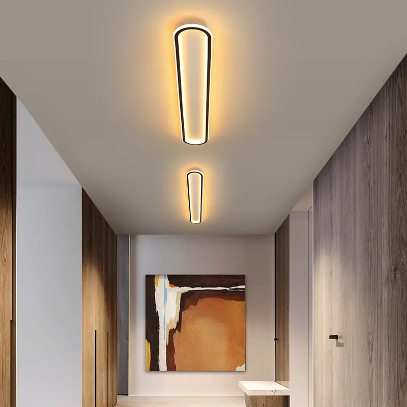 Luminária de Teto Plafon Oval Slim Led - 40cm
