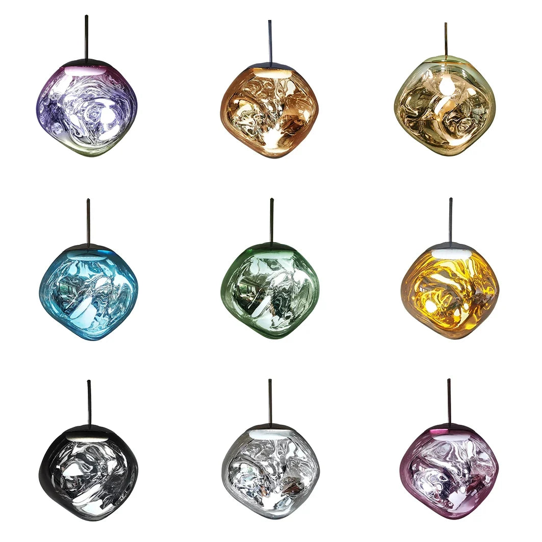 Lustre Pendente Luxuoso Lava Nordico