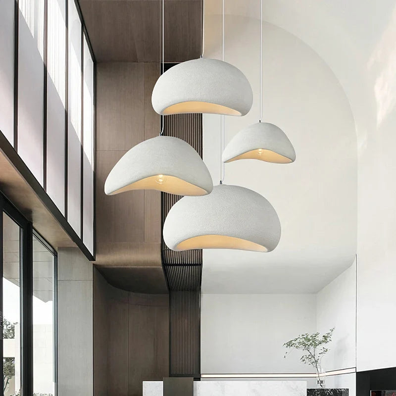 Lustre Pendente Moderno Cogumelo Led