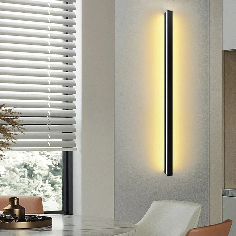 Luminária Arandela de Parede Perfil de Led Retangular Minimalista