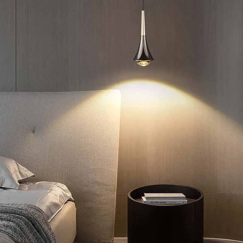 Lustre Pendente Moderno Ajustável Vértice Led