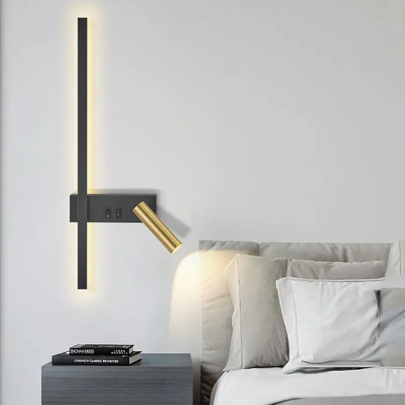 Luminária Arandela de Parede com Spot Ajustável Dynamic Led