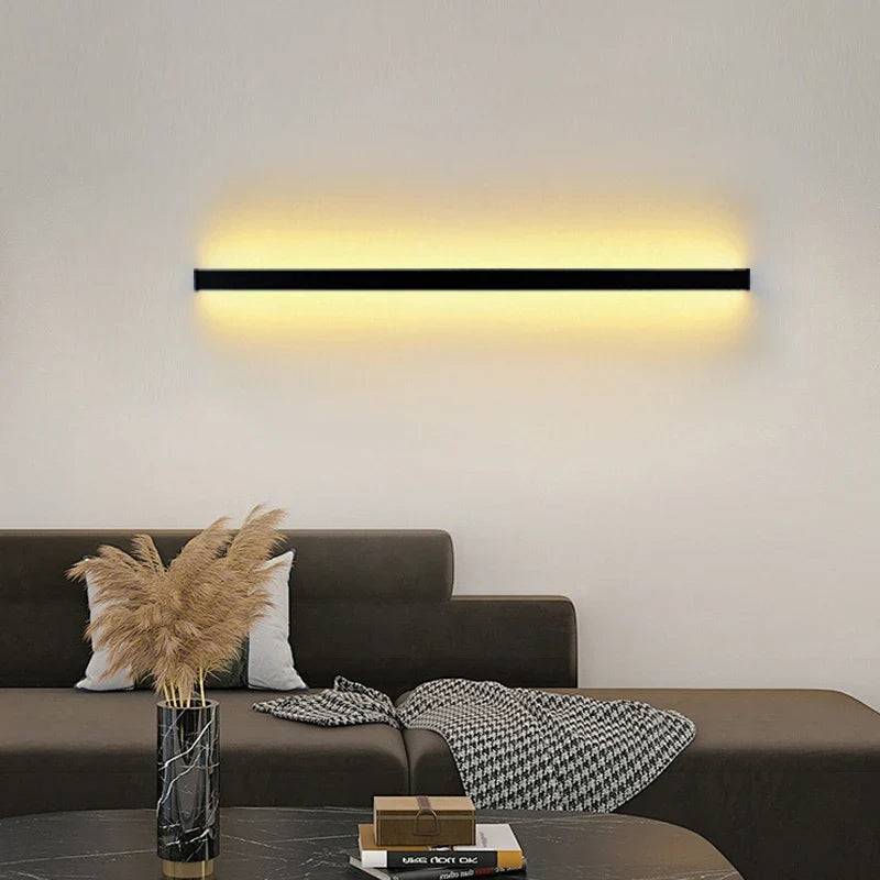 Luminária Arandela de Parede Perfil de Led Retangular Minimalista